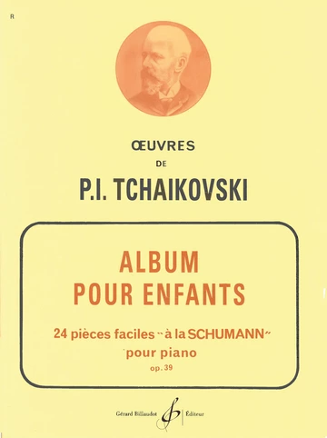 Album pour enfants op.39  Visuel